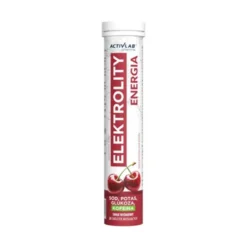 Activlab Elektrolity Energia - elektrolity z kofeiną i witaminą C - 20 tabl.