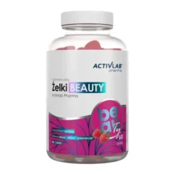 Activlab Żelki Beauty – biotyna, cynk i kwas foliowy – 60 szt.