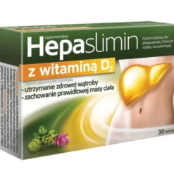 Aflofarm Hepaslimin z witaminą D3 - 30 tabl.