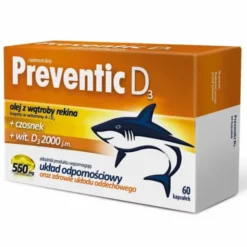 Aflofarm Preventic D3 - 60 kaps.