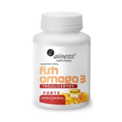 Aliness Fish Omega 3 Forte - omega 3 EPA DHA - 90kaps.