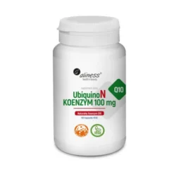 Aliness Ubiquinon Natural Koenzym Q10 100mg - koenzym Q10 ubiquinon - 100kaps.
