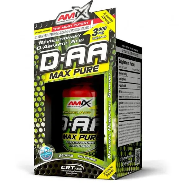 Amix D-AA Max Pure BOX - 100 kaps.