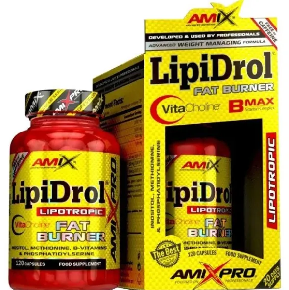 Amix Pro Series Lipidrol Fat Burner - 120 kaps.
