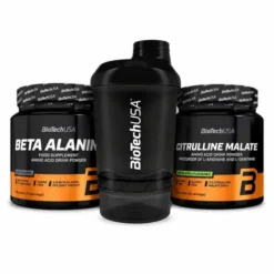 Biotech Beta Alanine + Citrulline Malate – zestaw przedtreningowy + shaker GRATIS