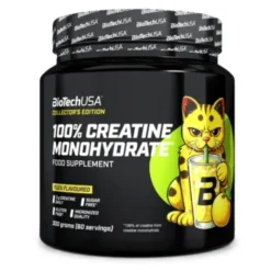 BioTech 100% Creatine Monohydrate - monohydrat kreatyny w proszku - 300g yuzu