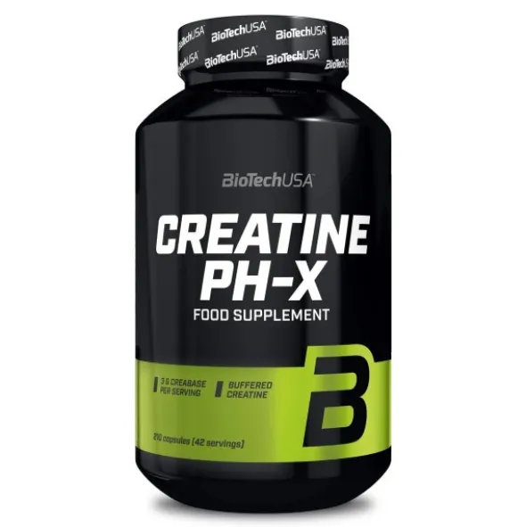 BioTech Creatine PH-X - 210 kaps.