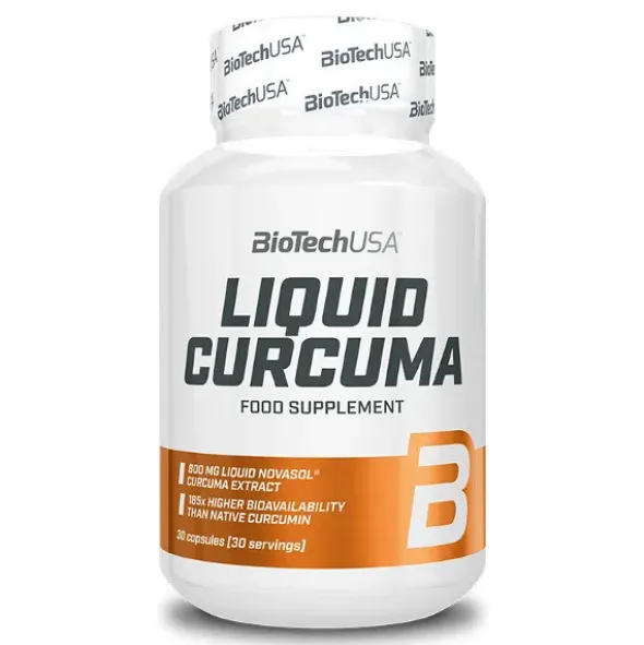 BioTech Liquid Curcuma - 30 kaps.