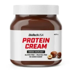 BioTech Protein Cream Proteinowy Krem o smaku kakaowo-orzechowym - 400g