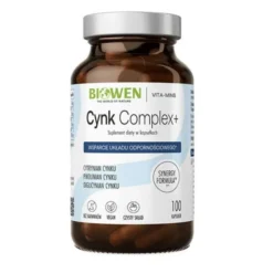 Biowen Cynk Complex+ – 3 formy cynku z inuliną – 100 kaps.