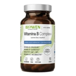 Biowen Witamina B Complex+ – kompleks witamin B z magnezem – 90 kaps.