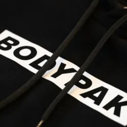 BODYPAK Bluza z kapturem damska - BLACK