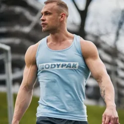 BODYPAK Tank Top Męski - Blue