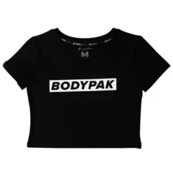 BODYPAK T-Shirt Damski - Black