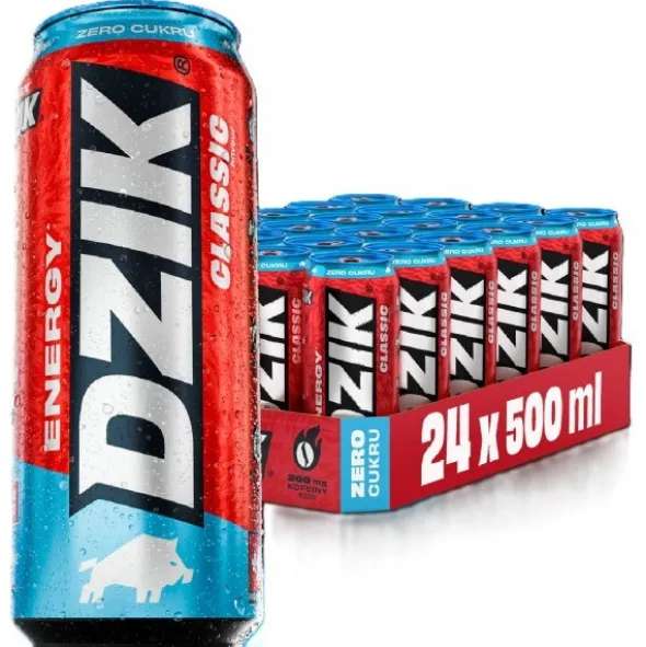 DZIK ENERGY CLASSIC - 24 x 500ml