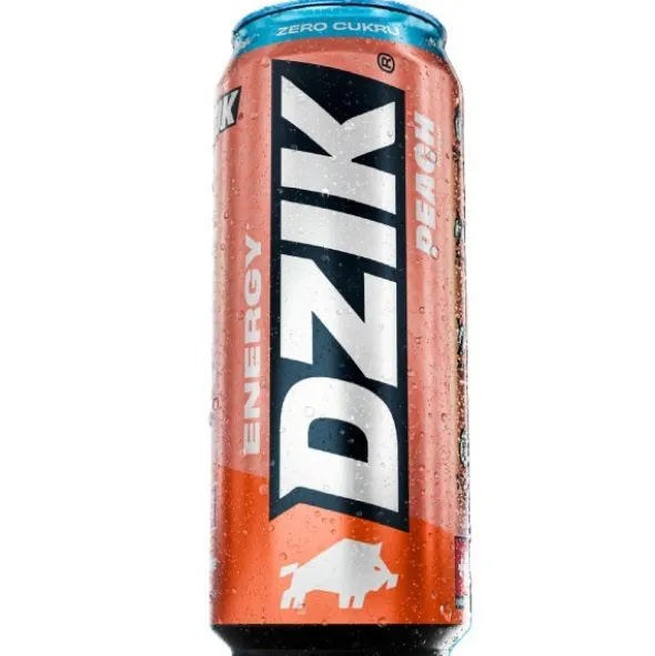 DZIK ENERGY PEACH - 500ml