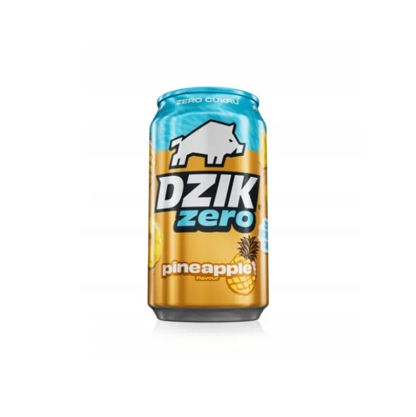 DZIK Zero - gazowany napój bez cukru - 330 ml