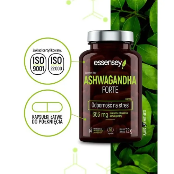 Essensey Ashwagandha Forte - 90 kaps.