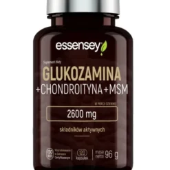 Essensey Glukozamina + Chondroityna + MSM - 120 kaps.