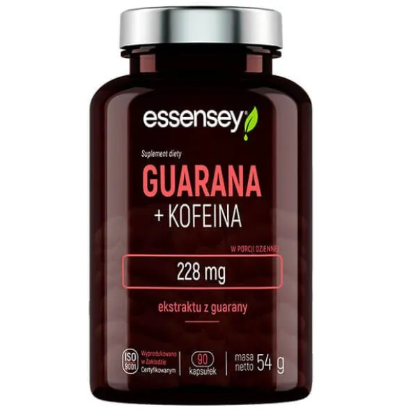 Essensey Guarana + Kofeina - 90 kaps.