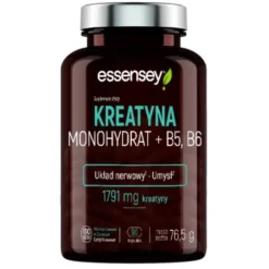 Essensey Kreatyna Monohydrat + B5, B6 w 90 kapsułkach