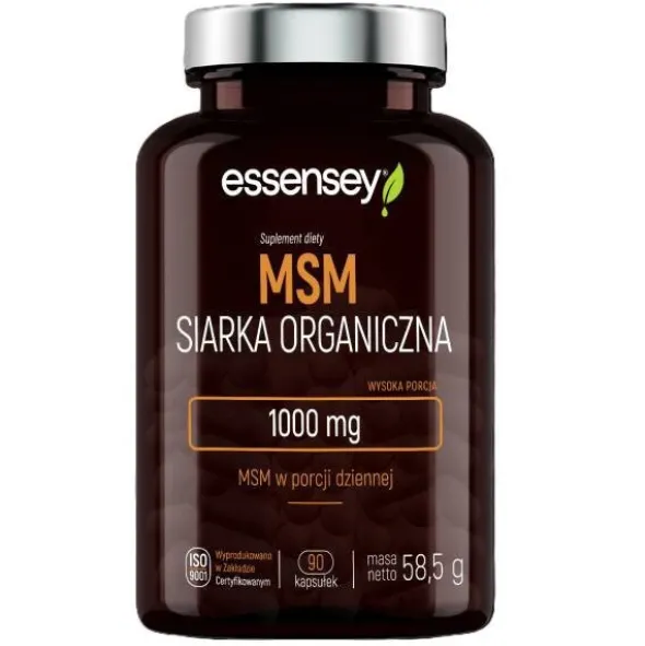 Essensey MSM Siarka Organiczna - 90 kaps.
