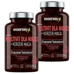 Essensey Multivit dla Niego + Korzeń MACA Zmęczenie i Testosteron 2 x 90 kaps.