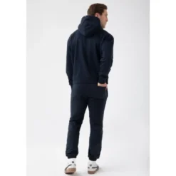 Granatowa bluza męska z kapturem TW BASIC HOODIE 184 M NAVY