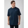Granatowy T-shirt męski TW BASIC TSHIRT OVERSIZE 180 M NAVY