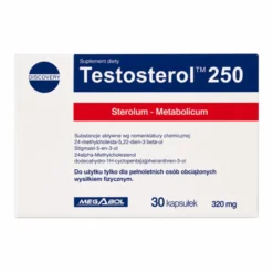 Megabol Testosterol 250 - 30 kaps.