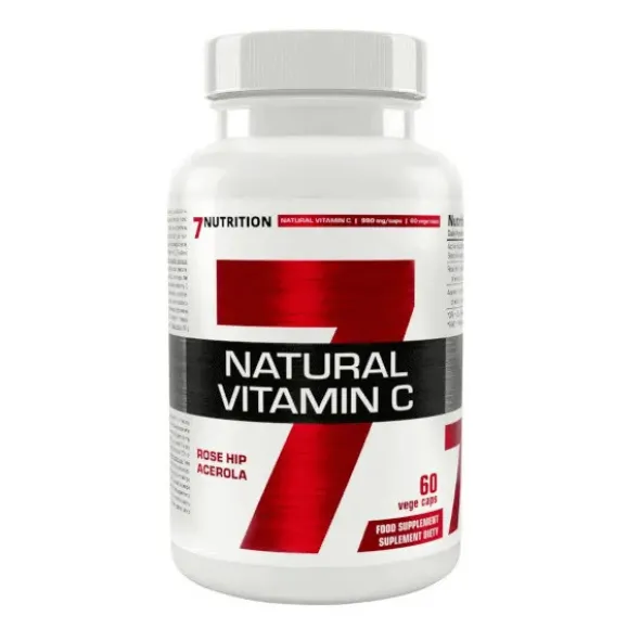 7Nutrition Natural Vitamin C - 60 kaps.