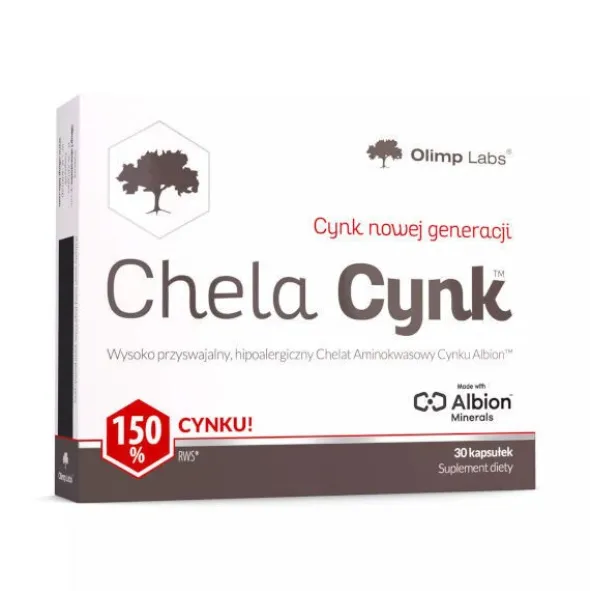 Olimp Chela-Cynk - 30 kaps.
