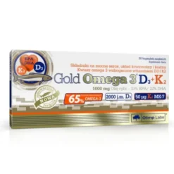Olimp Gold Omega 3 D3 + K2 - 30 kaps.