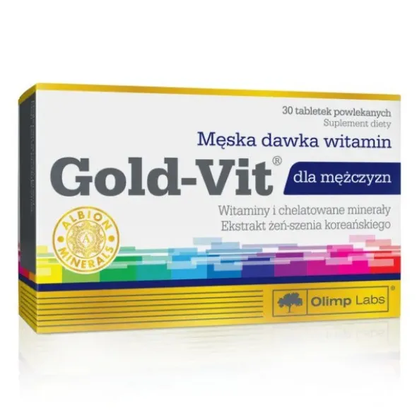 Olimp Gold-Vit dla Mężczyzn - 30 tabl.