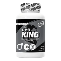 6PAK Nutrition Alpha King - 120 kaps.