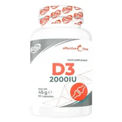 6PAK Nutrition D3 2000IU - 90 kaps.