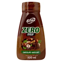 6PAK Nutrition Syrup ZERO Chocolate - Hazelnut - 500ml