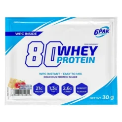 6PAK Nutrition 80 Whey Protein - 30g