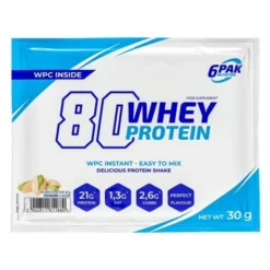 6PAK Nutrition 80 Whey Protein - 30g