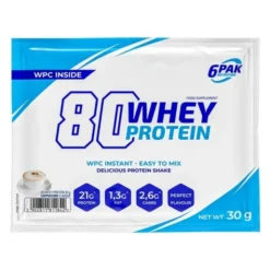 6PAK Nutrition 80 Whey Protein - 30g