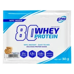 6PAK Nutrition 80 Whey Protein - 30g