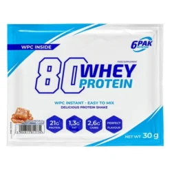 6PAK Nutrition 80 Whey Protein - 30g
