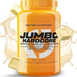 Scitec Jumbo Hardcore - gainer z białkiem i węglowodanami - 1530g
