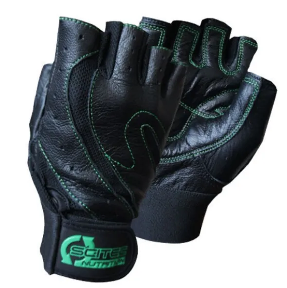 Scitec Nutrition Rękawiczki na siłownię STYLE GREEN