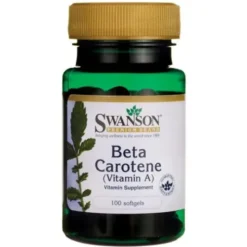 Swanson Beta Carotene [Vitamin A] 25.000 IU - 100 kaps.