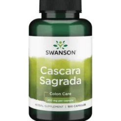 Swanson Cascara Sagrada 450 mg - 100 kaps.