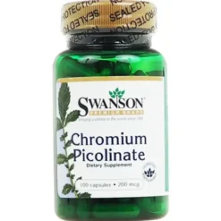 Swanson Chromium Picolinate 200mcg - 100 kaps.