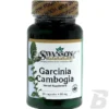 Swanson Garcinia Cambogia [Tamaryndowiec malabarski] 80mg - 60 kaps.