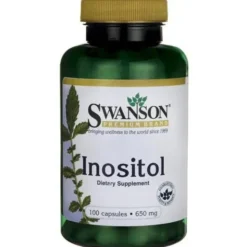 Swanson Inositol 650 mg - 100 kaps.