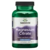 Swanson Magnesium Citrate Super Strength Cytrynian Magnezu - 240 tabl.